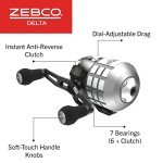 Zebco Delta Size 30 Spincast Fishing Reel