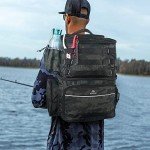 Water Resistant Fishing Backpack with Cooler & Rod Holders