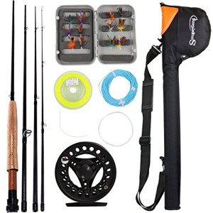Sougayilang Fly Fishing Rod and Reel Combo Kit
