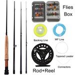 Sougayilang Fly Fishing Rod and Reel Combo Kit