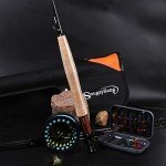 Sougayilang Fly Fishing Rod and Reel Combo Kit