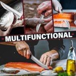 TAN REN 5" Fishing Bait Fillet Knife with Sheath