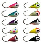 Tungsten Ice Jigs Variety Pack - 10 Pieces