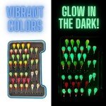 Tungsten Ice Jigs Variety Pack - 10 Pieces