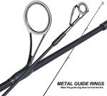 Sougayilang Ultralight Graphite Fishing Rod for Trout 2-Piece