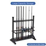 Aluminium Fishing Rod Holder for Up to 24 Rods