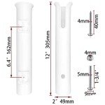 4PCS Portable Fishing Rod Holder Rack Set