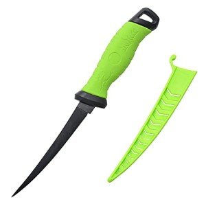 ENTSPORT 7" Stainless Steel Fillet Knife with Sheath