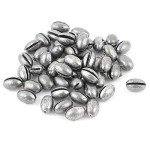 Egg Lead Fishing Weights Sinkers – 50 Pack