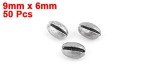 Egg Lead Fishing Weights Sinkers – 50 Pack