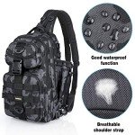 PLUSINNO Water-Resistant Fishing Backpack with Rod Holder