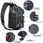 PLUSINNO Water-Resistant Fishing Backpack with Rod Holder