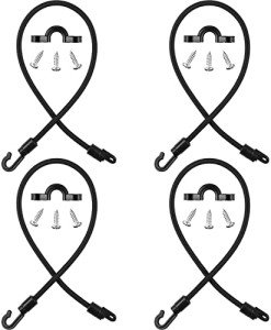4-Pack Rod Strap Holders for Boats & Kayaks