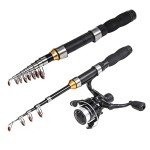 Gigicloud Telescopic Fishing Rod 1.0m-2.3m