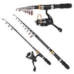 Gigicloud Telescopic Fishing Rod 1.0m-2.3m