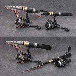 Gigicloud Telescopic Fishing Rod 1.0m-2.3m