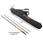 Wakeman 3-Piece Fly Fishing Rod and Reel Set