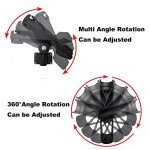 HiUmi Adjustable Fishing Rod Holder for Boats