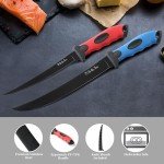 2PCS HIA Stainless Steel Fishing Fillet Knives