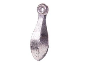 Multicolored Bullet Weights 5 Pound Bank Sinker