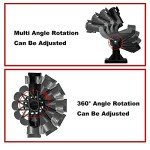 Adjustable Rotating Fishing Rod Mount Rack 2-Pack