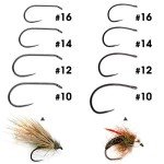 XFISHMAN Barbless Fly Hooks Assortment Pack 240