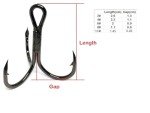 Treble Hooks for Upgraded Fishing Performance