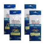 22-Pack Fishing Bait Rigs with Hooks and Lures