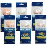 22-Pack Fishing Bait Rigs with Hooks and Lures