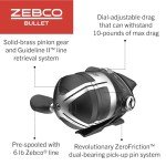 Zebco Bullet Size 20 Spincast Fishing Reel