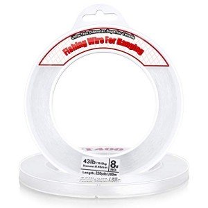 Clear Fishing Wire - 656FT Strong Nylon Line