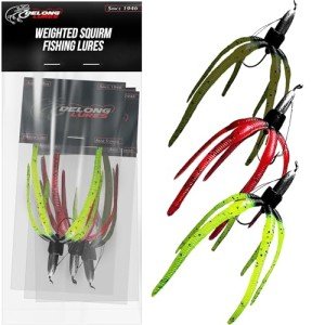 Squirm Fishing Lures - Bass Fishing Kit (3 Pack)