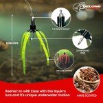 Squirm Fishing Lures - Bass Fishing Kit (3 Pack)