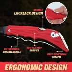 Dragon Riot Folding Fillet Knife with Carrying Bag