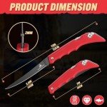 Dragon Riot Folding Fillet Knife with Carrying Bag