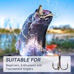 3PCS Multi-Jointed Bass Fishing Lures Set