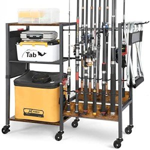 Olakee Fishing Rod Holders and Tackle Cart