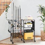 Olakee Fishing Rod Holders and Tackle Cart