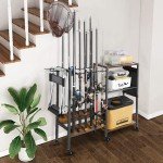 Olakee Fishing Rod Holders and Tackle Cart