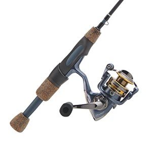 Pflueger President Spinning Reel & Fenwick Ice Rod Combo