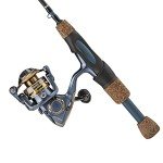 Pflueger President Spinning Reel & Fenwick Ice Rod Combo