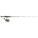 Pflueger President Spinning Reel & Fenwick Ice Rod Combo