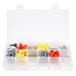 Pink Tackle Box Organizer with 4 Compartments