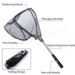 Collapsible Telescopic Fishing Net for Easy Catching