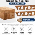 Fishing Rod Holder for 11 Rods - Wall Storage
