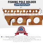 Fishing Rod Holder for 11 Rods - Wall Storage