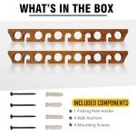 Fishing Rod Holder for 11 Rods - Wall Storage