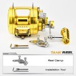 Gomexus Saltwater Trolling Reel 2 Speed 90lbs