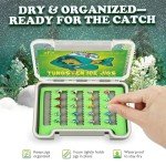 Lucky Fishing Tungsten Ice Jigs - Glow in Dark