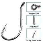 Octopus Baitholder Fishing Hooks - 100 Pack